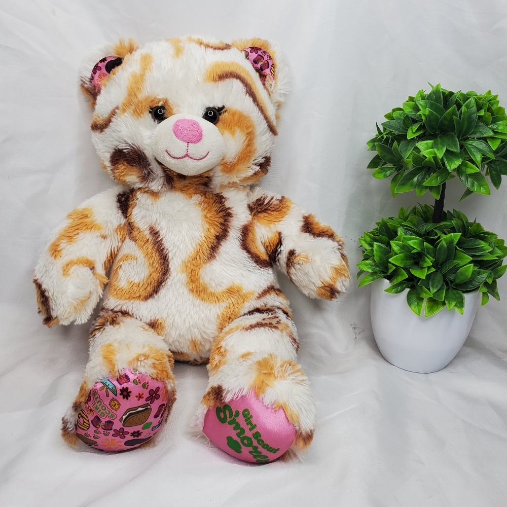 ☆ Build A Bear Girl Scouts Smores 16" Plush Bear